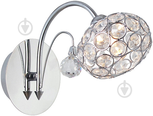 Бра Crystal Lux 1x40 Вт G9 прозрачный Gemma/AP1 - фото 1