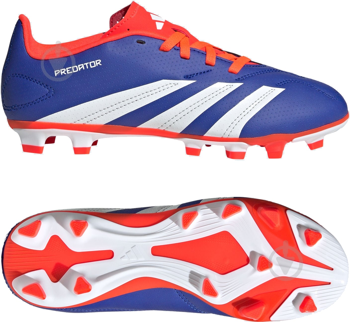ᐉ Бутсы Adidas PREDATOR CLUB FXG J IF6424 р.35,5 белый • Купить в