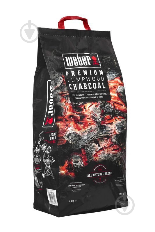Уголь Weber древесный 5 кг - фото 1 Уголь Weber древесный 5 кг - фото 1