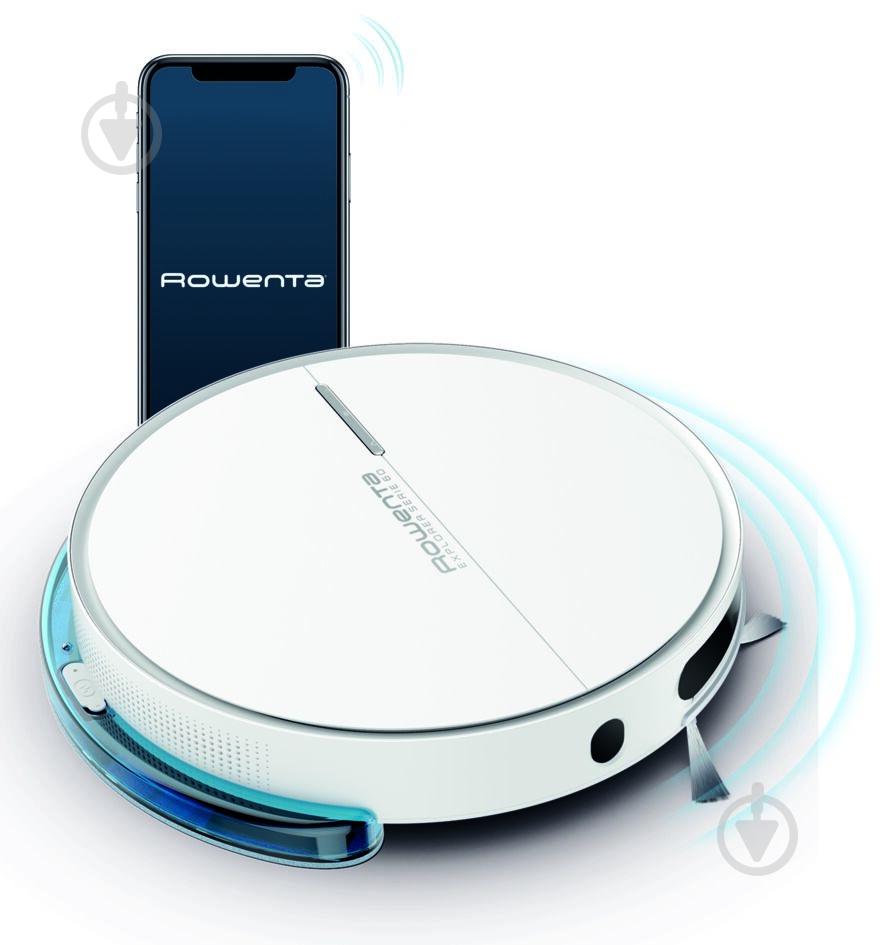 Робот-пылесос Rowenta Explorer S60 RR7447WH Aqua white - фото 4