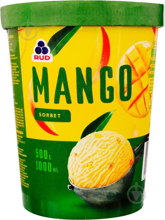 Мороженое Рудь Манго 500 г (4823097807354) - фото 1