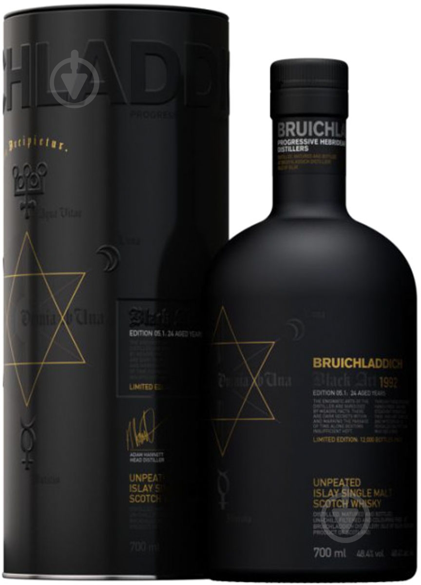 Виски Bruichladdich Black Аrt 5.01 0,7 л - фото 1 Виски Bruichladdich Black Аrt 5.01 0,7 л - фото 1