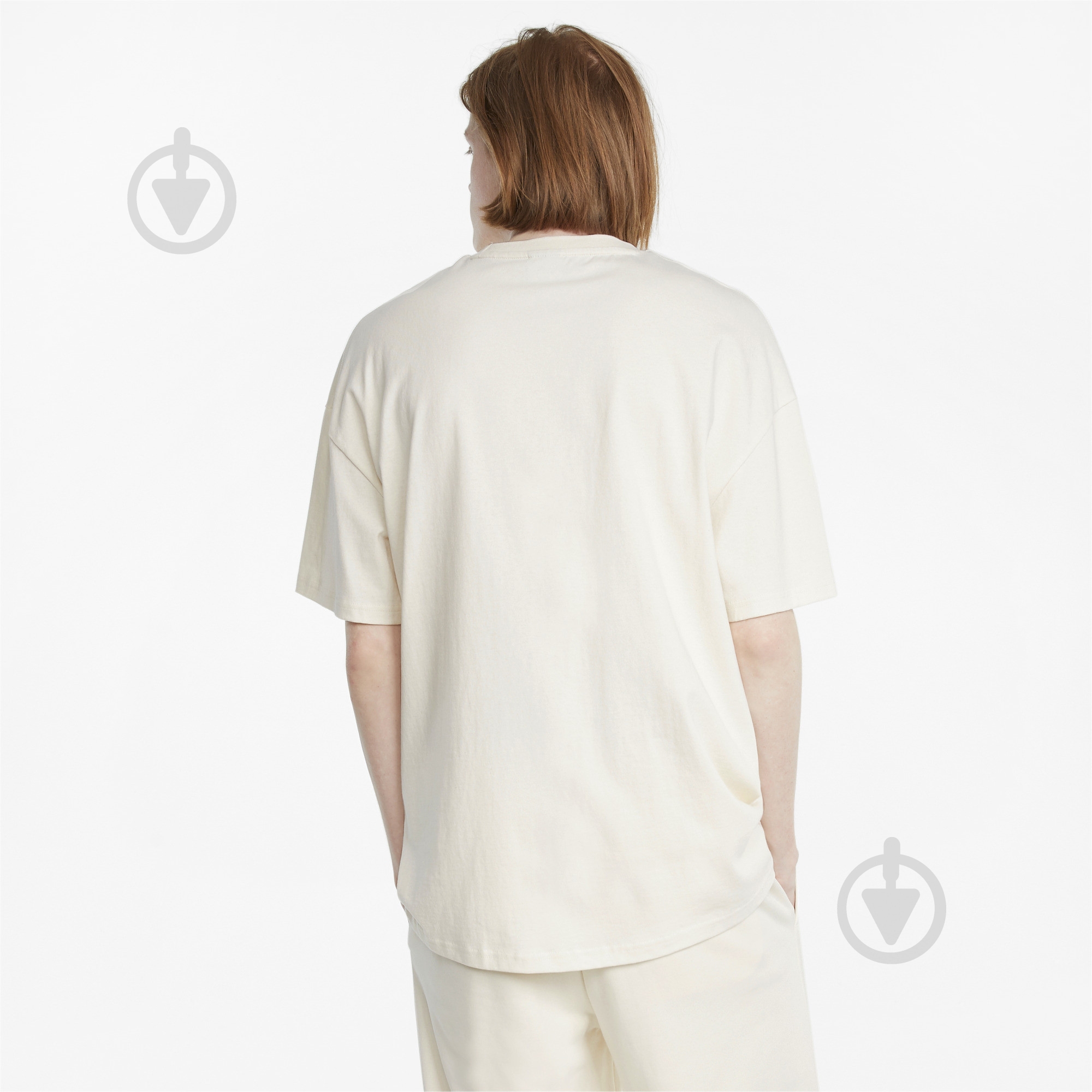Футболка Puma Classics Boxy Tee 53213599 р.M белый - фото 4