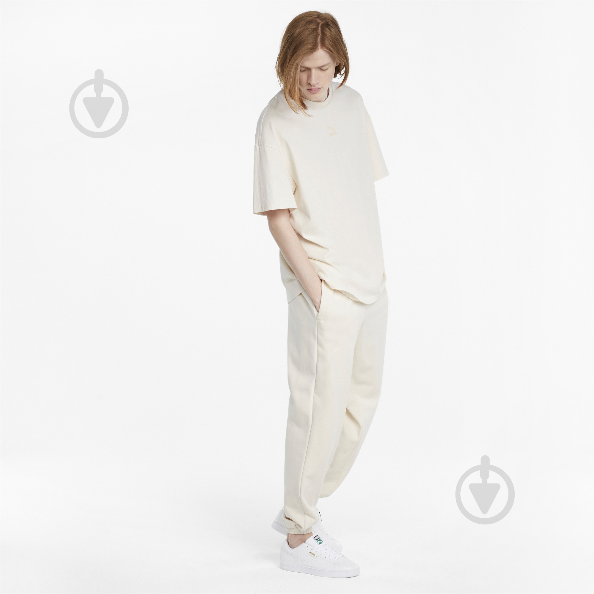 Футболка Puma Classics Boxy Tee 53213599 р.M белый - фото 5
