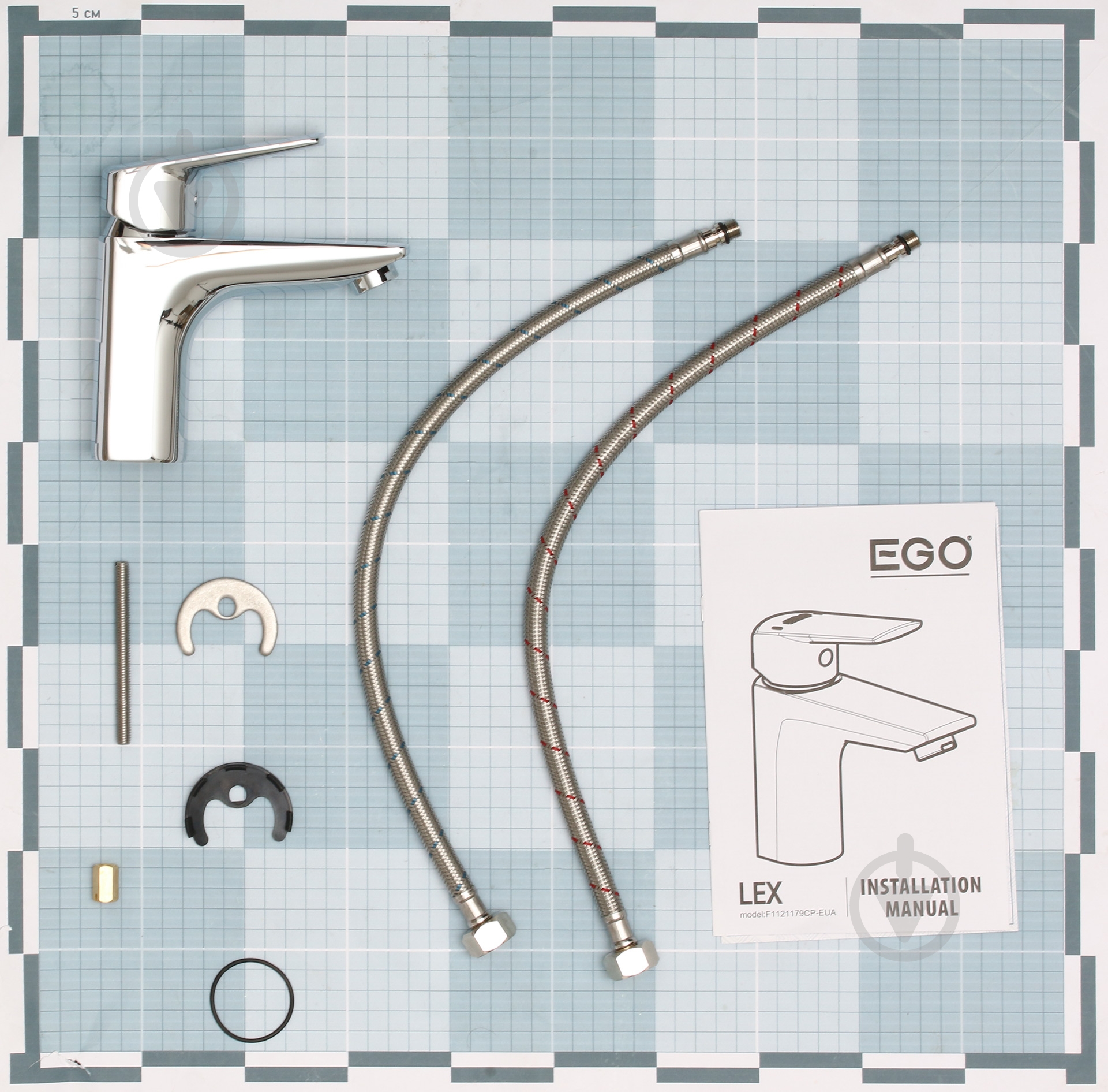 Смеситель для умывальника EGO Lex - фото 2