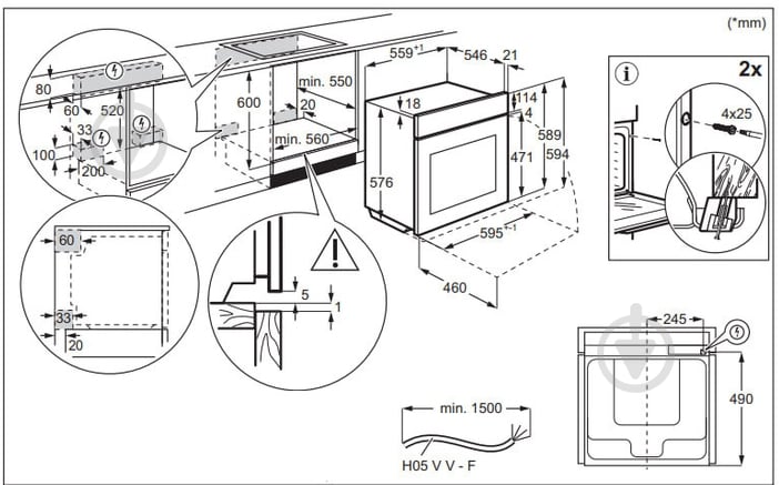 Духовой шкаф Electrolux KOAAS3ST - фото 10
