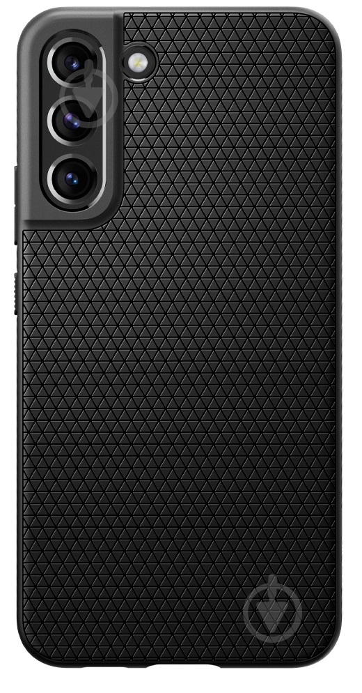 Чехол Spigen для Samsung Galaxy S22 Liquid Air, Matte Black - фото 2