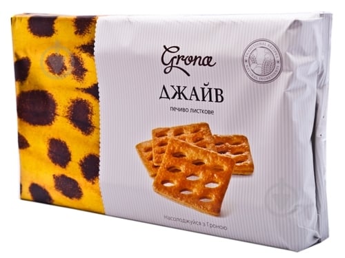 Печенье Grona Джайв 354г - фото 1 Печенье Grona Джайв 354г - фото 1