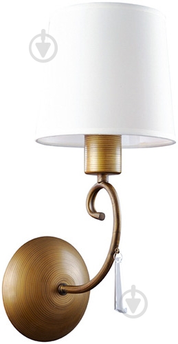 Бра Arte Lamp CAROLINA 1x40 Вт E27 коричневий - фото 1