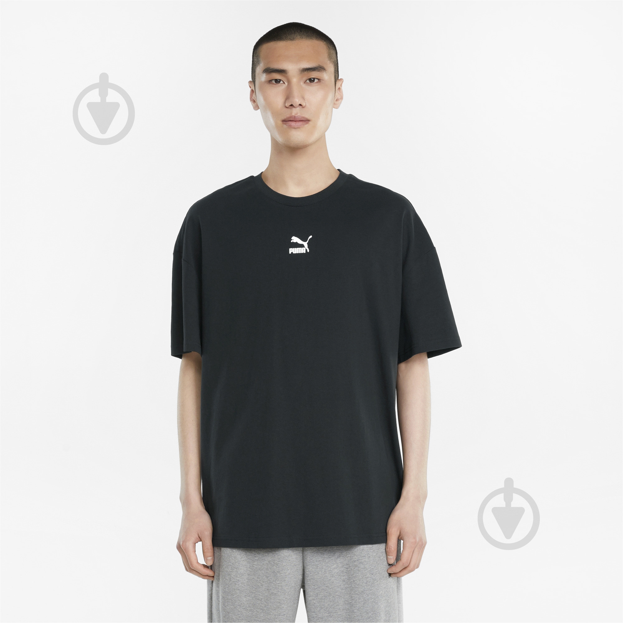 Футболка Puma Classics Boxy Tee 53213501 р.M черный - фото 3