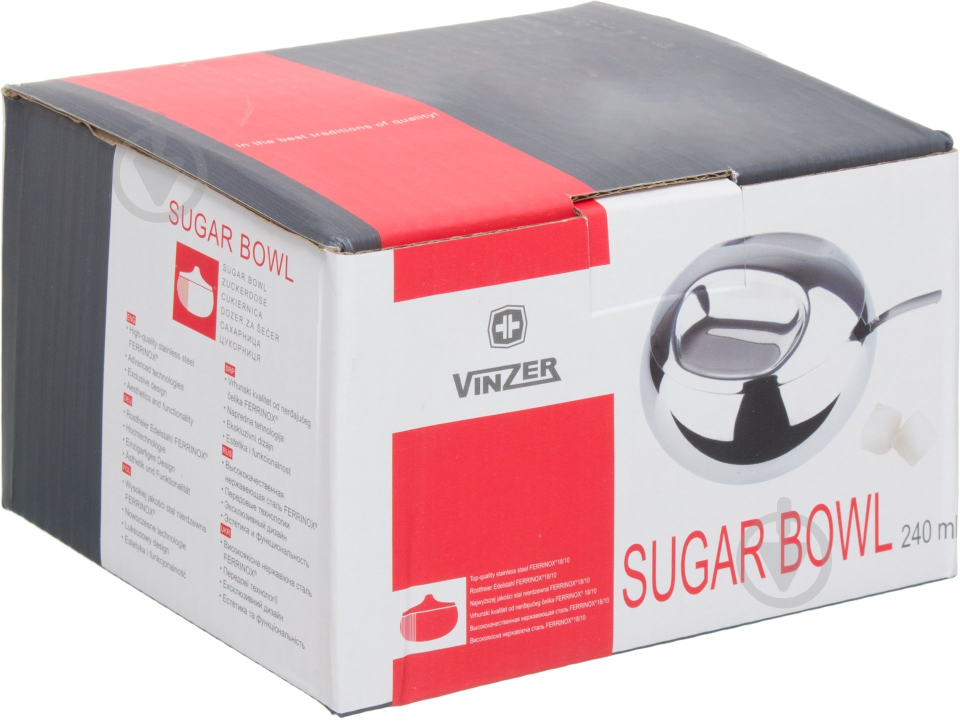 Цукорниця Vinzer 240 мл 89263 - фото 3 Цукорниця Vinzer 240 мл 89263 - фото 3