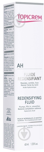 Флюид для лица дневной Topicrem AH Anti-Aging Redensifying Fluid 40 мл - фото 2