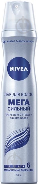 Лак для волос Nivea Мега сильный 250 мл - фото 1