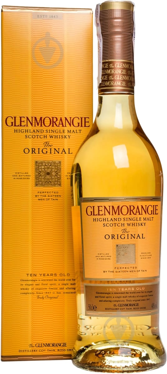 Виски Glenmorangie Original 10 лет выдержки 0,5 л - фото 1