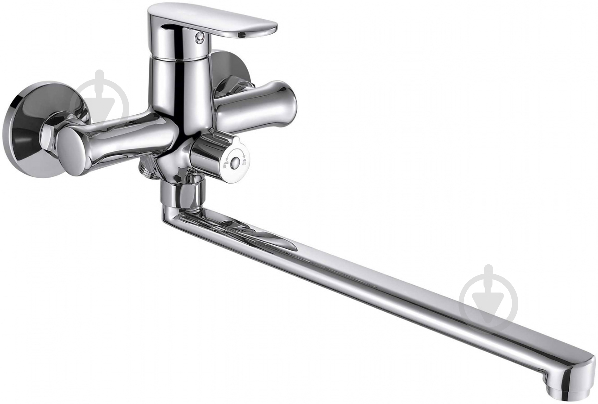 Смеситель для ванны EGO Pride с длинным изливом - фото 1 Смеситель для ванны EGO Pride с длинным изливом - фото 1