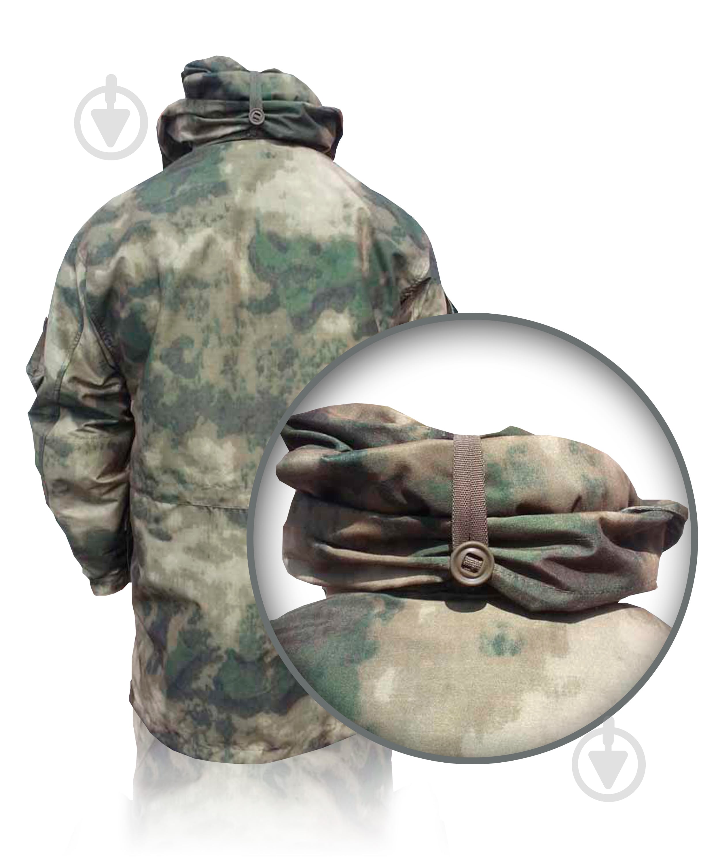 Куртка чоловіча демісезонна TORNADO Комбат ATACS FG. Р 52-54. Зріст 170-176cм 43492-104-108_(170-176) р.L камуфляж - фото 4