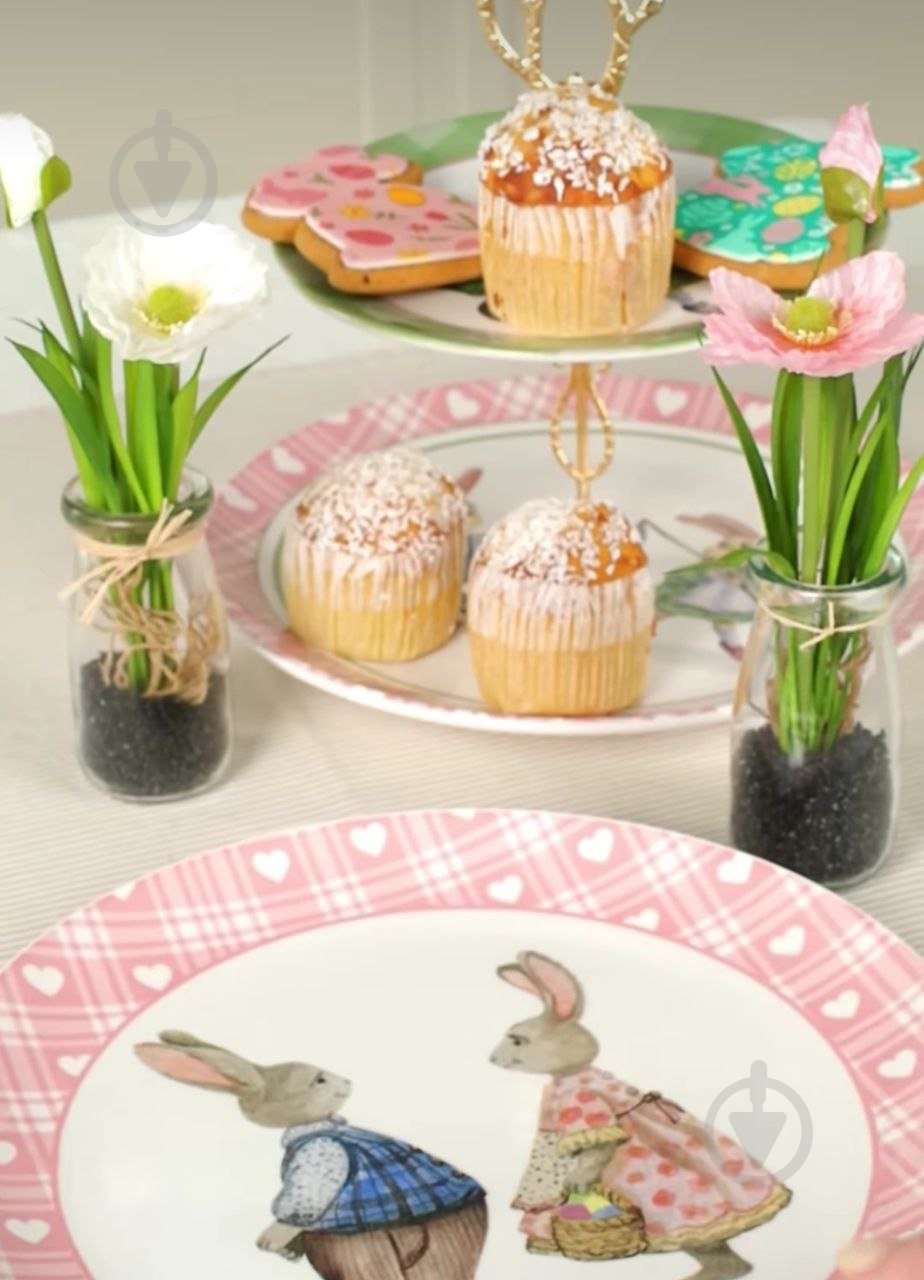 Тарілка обідня Lefard Bunny 26 см 769-059 - фото 4