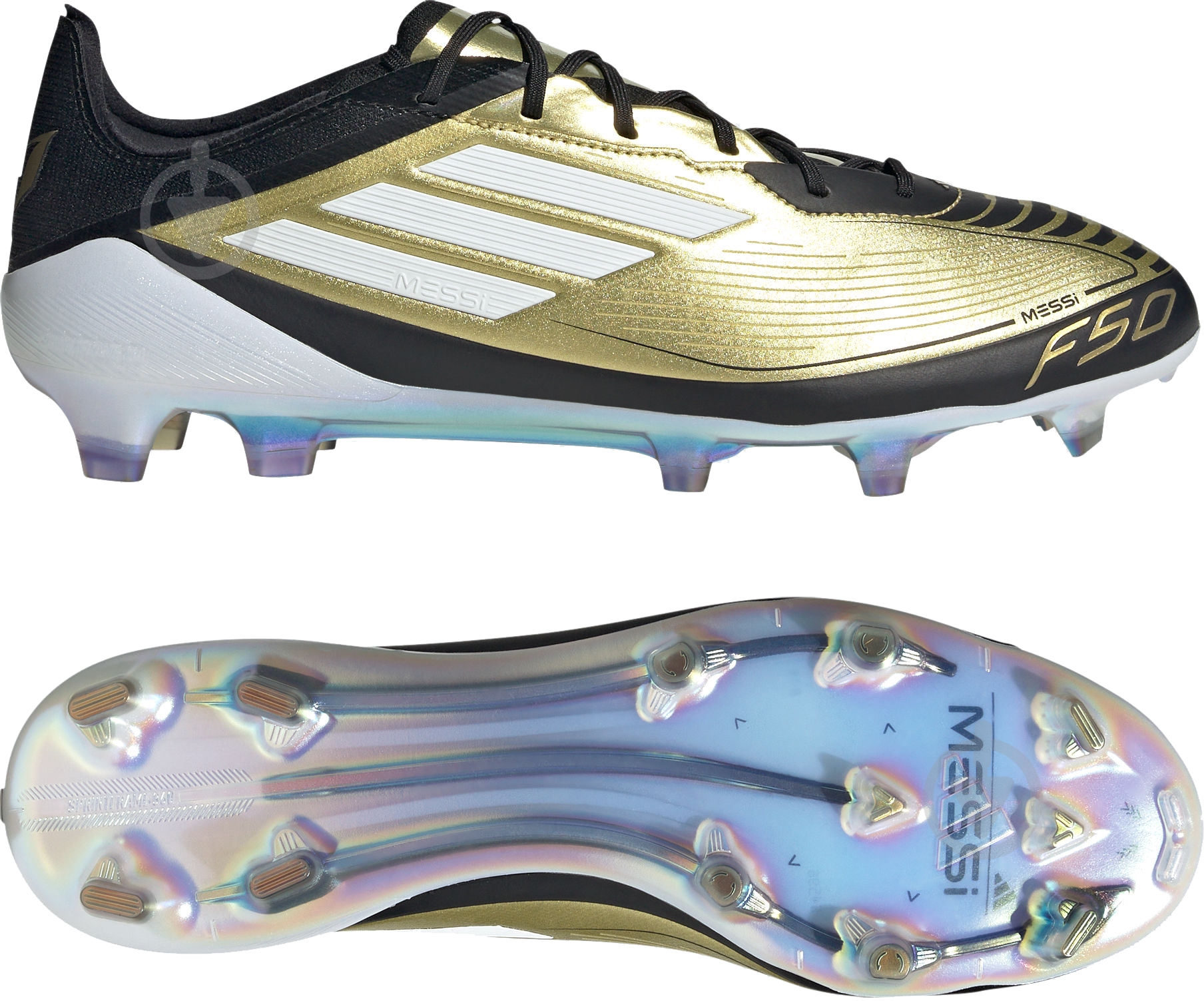 ᐉ Бутси Adidas F50 ELITE FG MESSI IG6717 р.40 2/3 жовтий • Краща