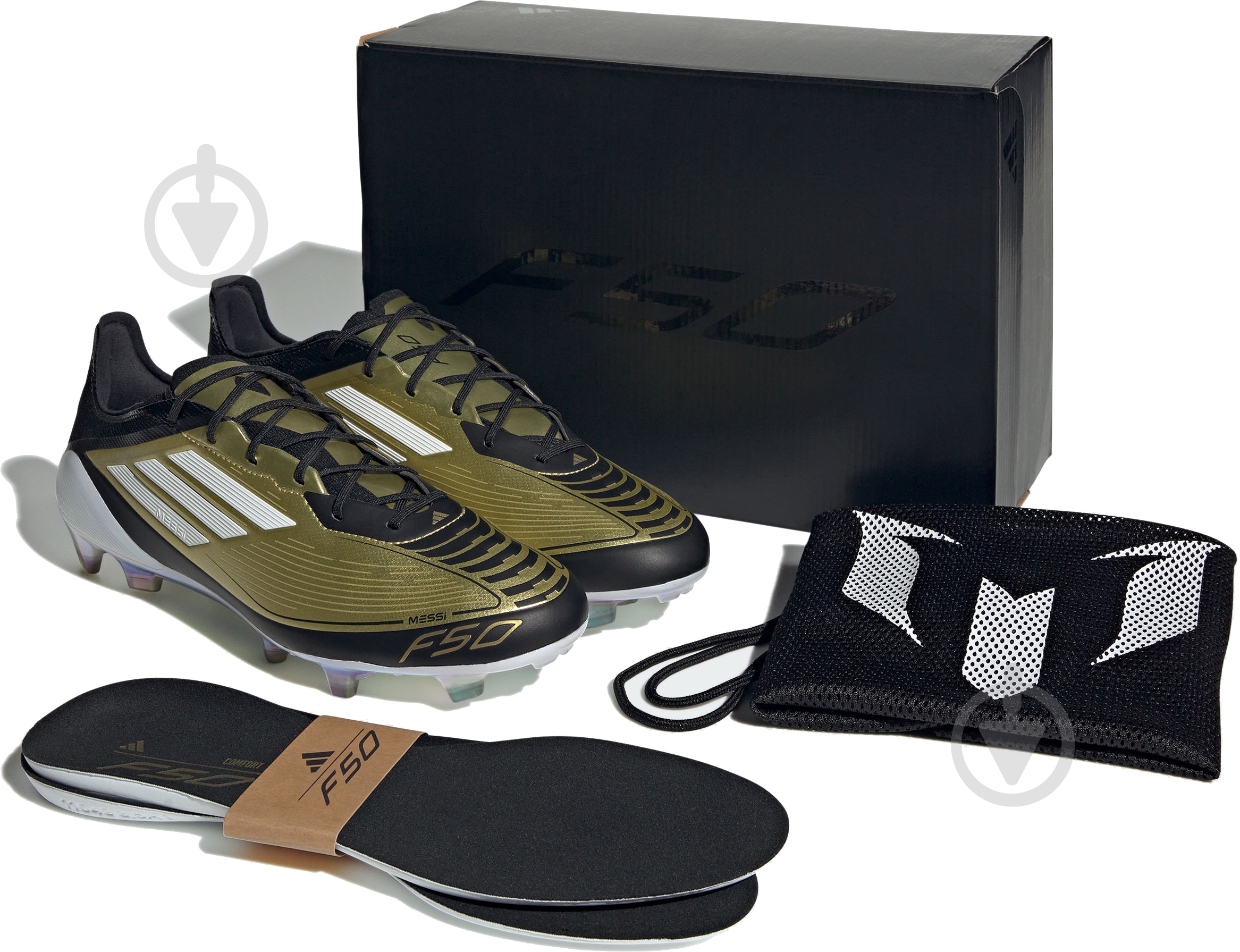 ᐉ Бутси Adidas F50 ELITE FG MESSI IG6717 р.40 2/3 жовтий • Краща
