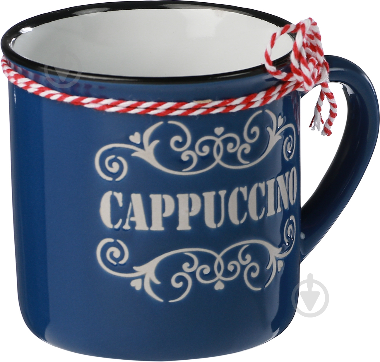 Чашка Cappuccino 360 мл синяя - фото 4