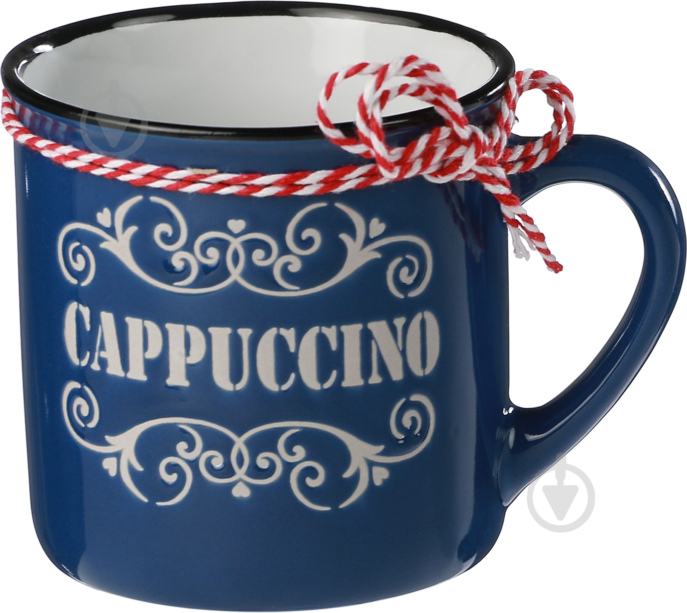 Чашка Cappuccino 360 мл синяя - фото 1
