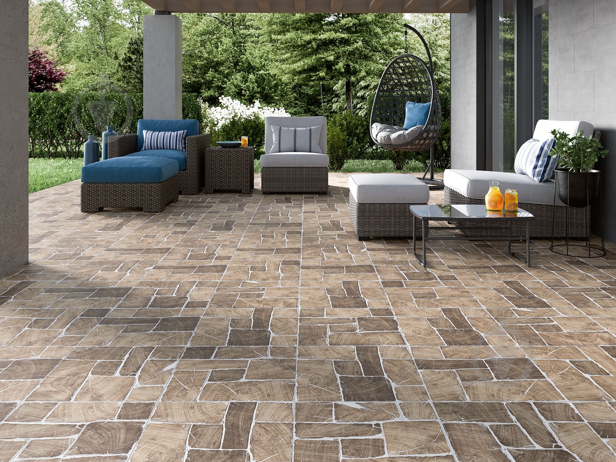 Плитка Cersanit Orion grey 42x42 см - фото 2