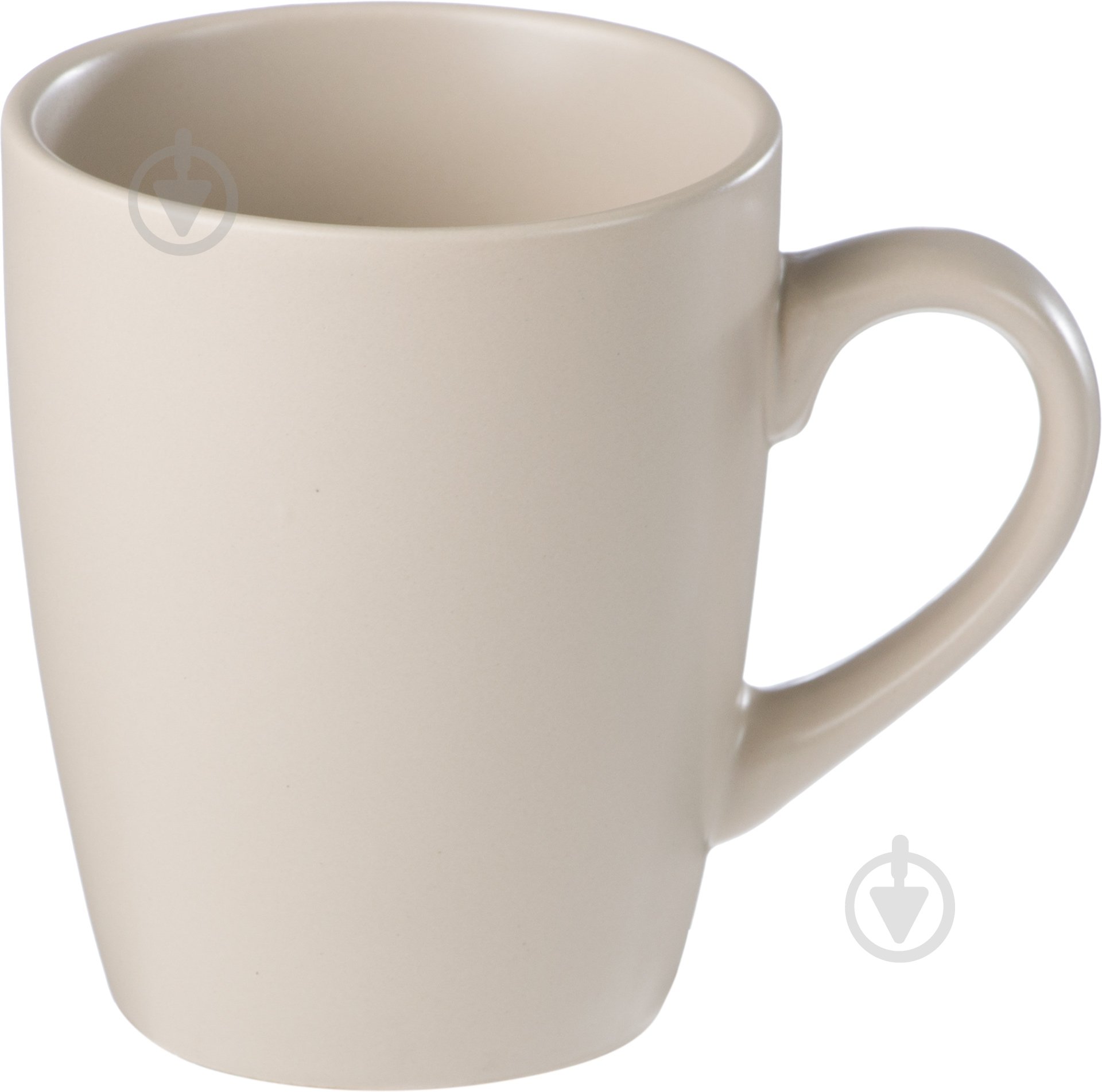 Чашка Matte 360 мл кремовая - фото 1