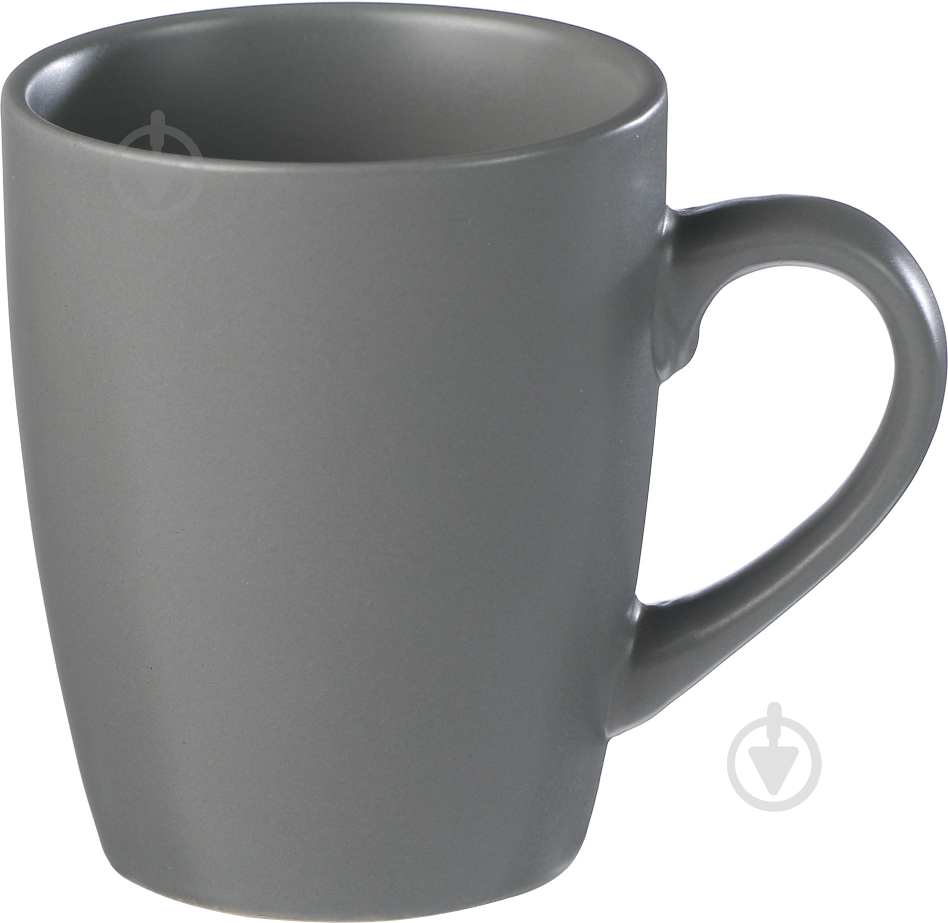 Чашка Matte 360 мл серая - фото 1