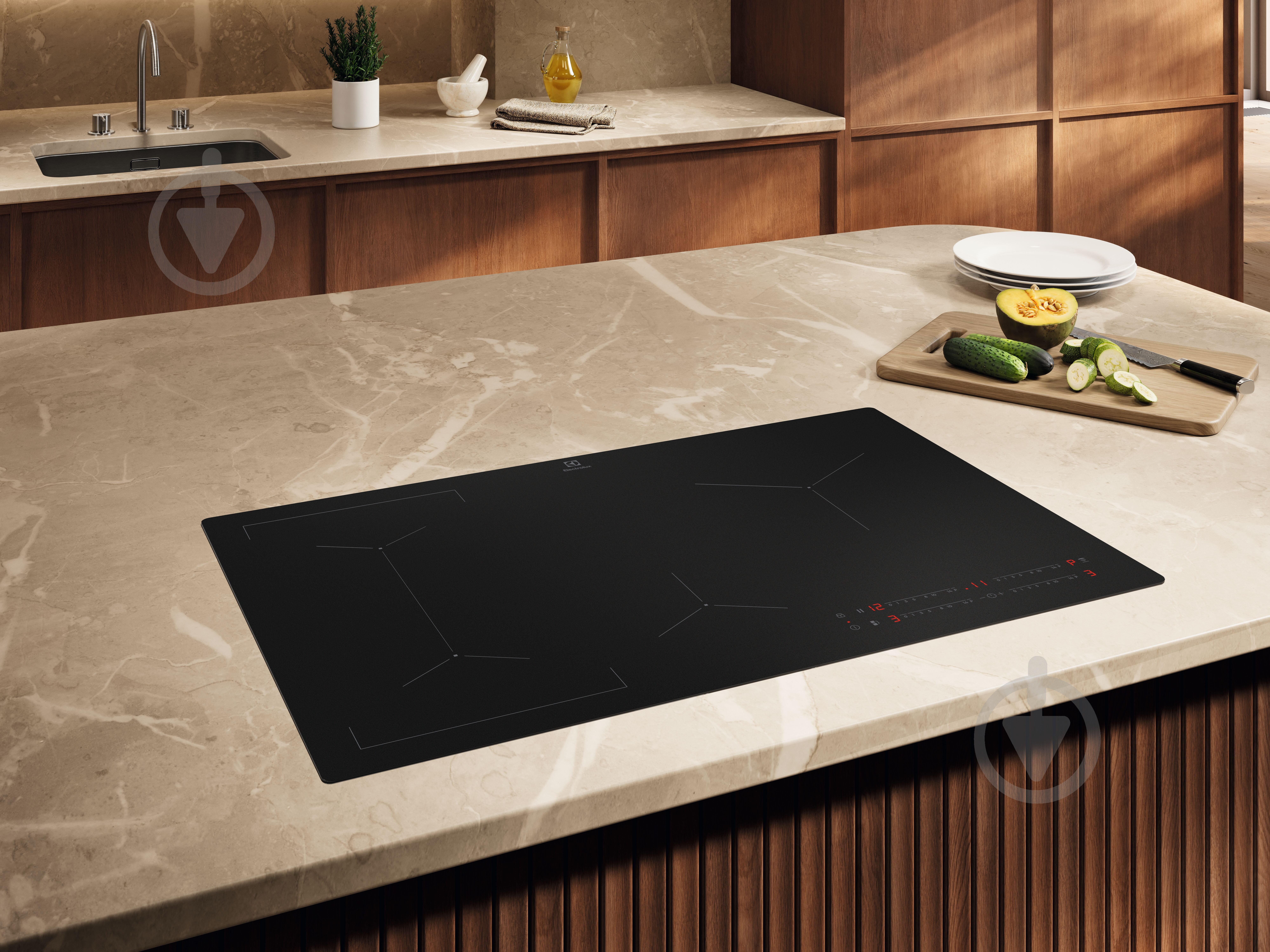 Варочная поверхность индукционная Electrolux EIV83443CT - фото 5