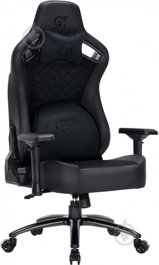 Кресло игровое GT Racer X-5184 черный - фото 1 Кресло игровое GT Racer X-5184 черный - фото 1