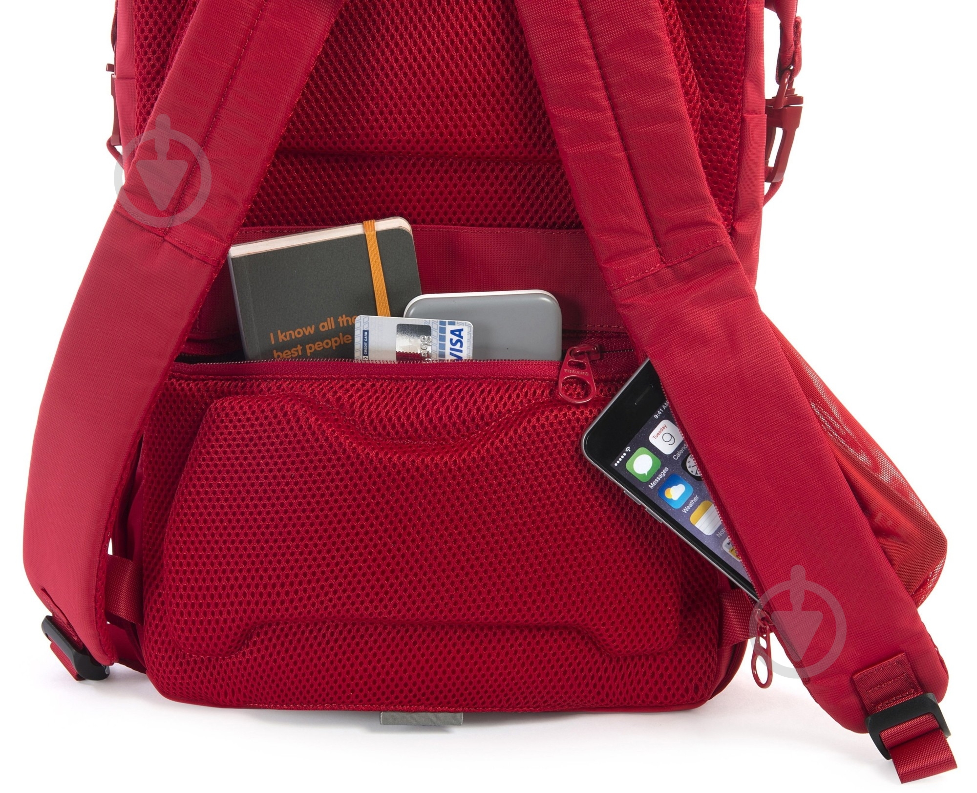 Рюкзак Tucano Modo Small Backpack MBP 13" red (BMDOKS-R) - фото 6 Рюкзак Tucano Modo Small Backpack MBP 13" red (BMDOKS-R) - фото 6