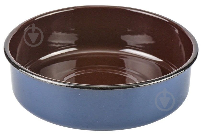 Форма для випікання Idilia 22 см 2,5 л синя/коричнева - фото 1 Форма для випікання Idilia 22 см 2,5 л синя/коричнева - фото 1