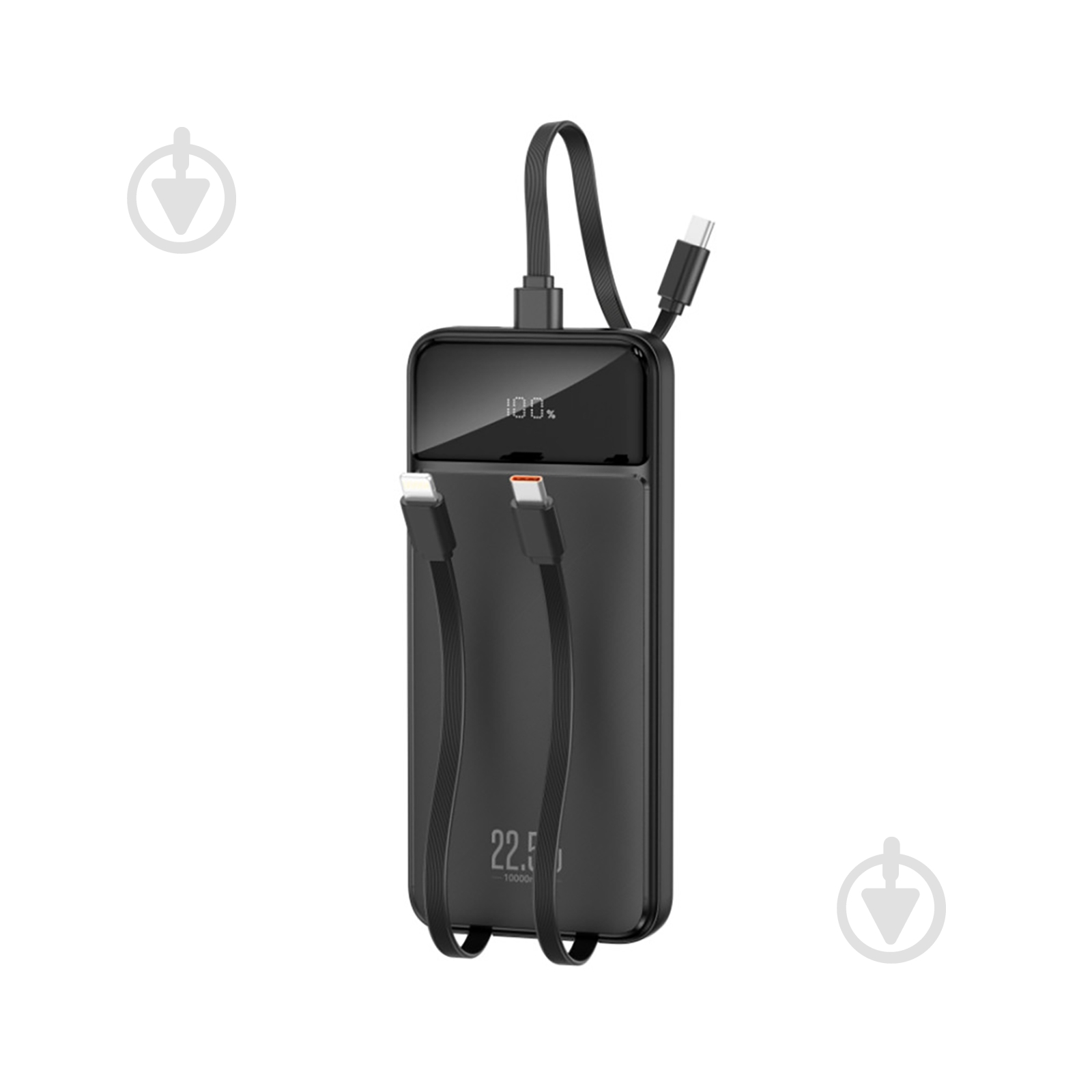 Повербанк Xo PR274 10000 mAh black (PR274.black) - фото 1