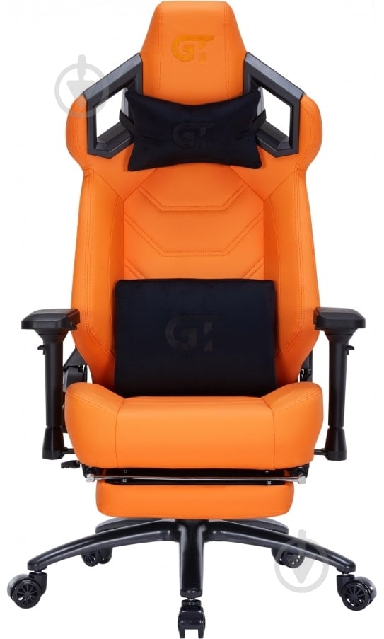 Кресло игровое GT Racer X-5099 оранжевый - фото 2