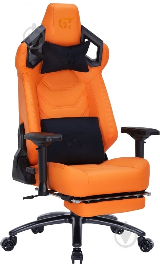 Кресло игровое GT Racer X-5099 оранжевый - фото 1