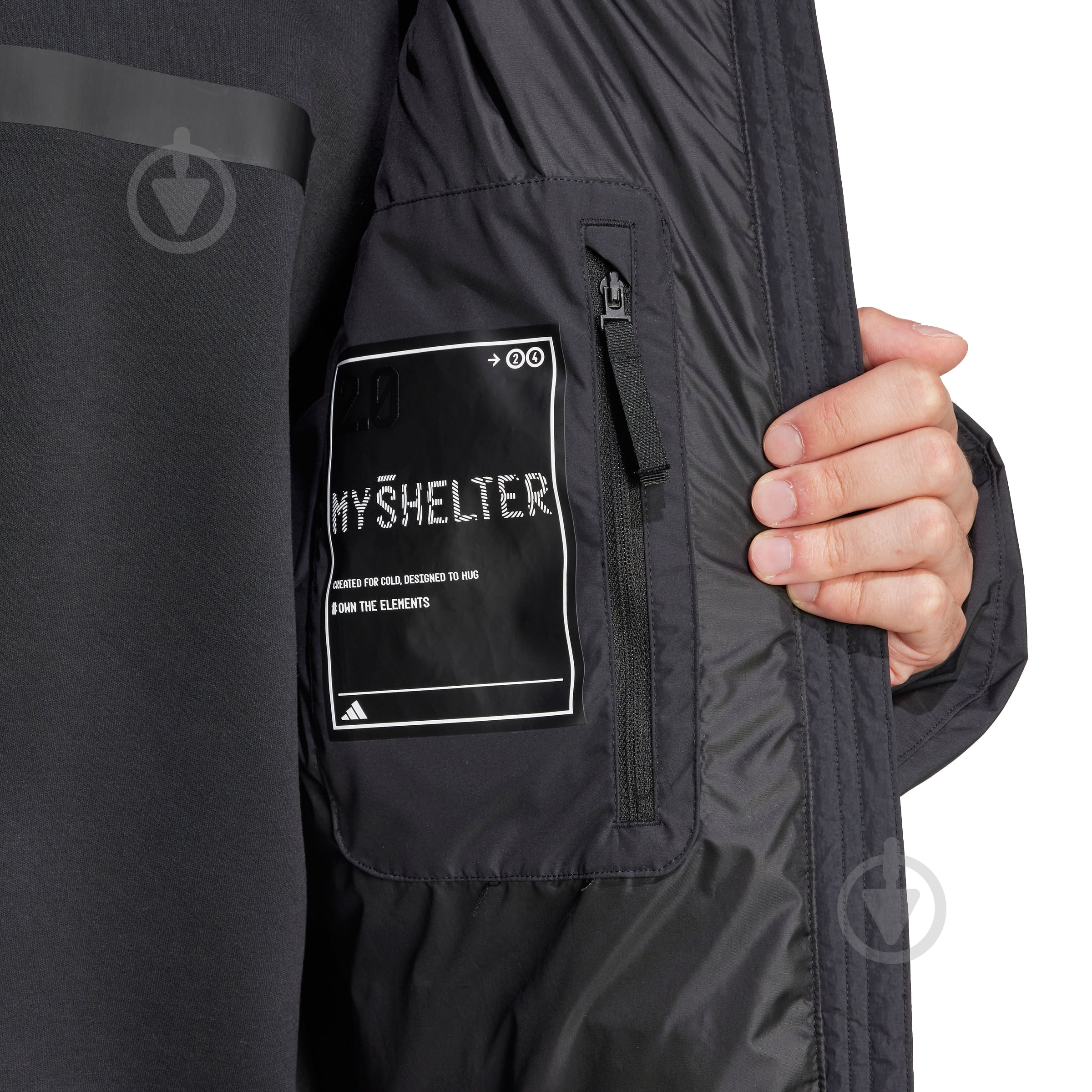 ᐉ Куртка-парка чоловіча зимова Adidas MYSHELTER PARKA IS9049 р.S