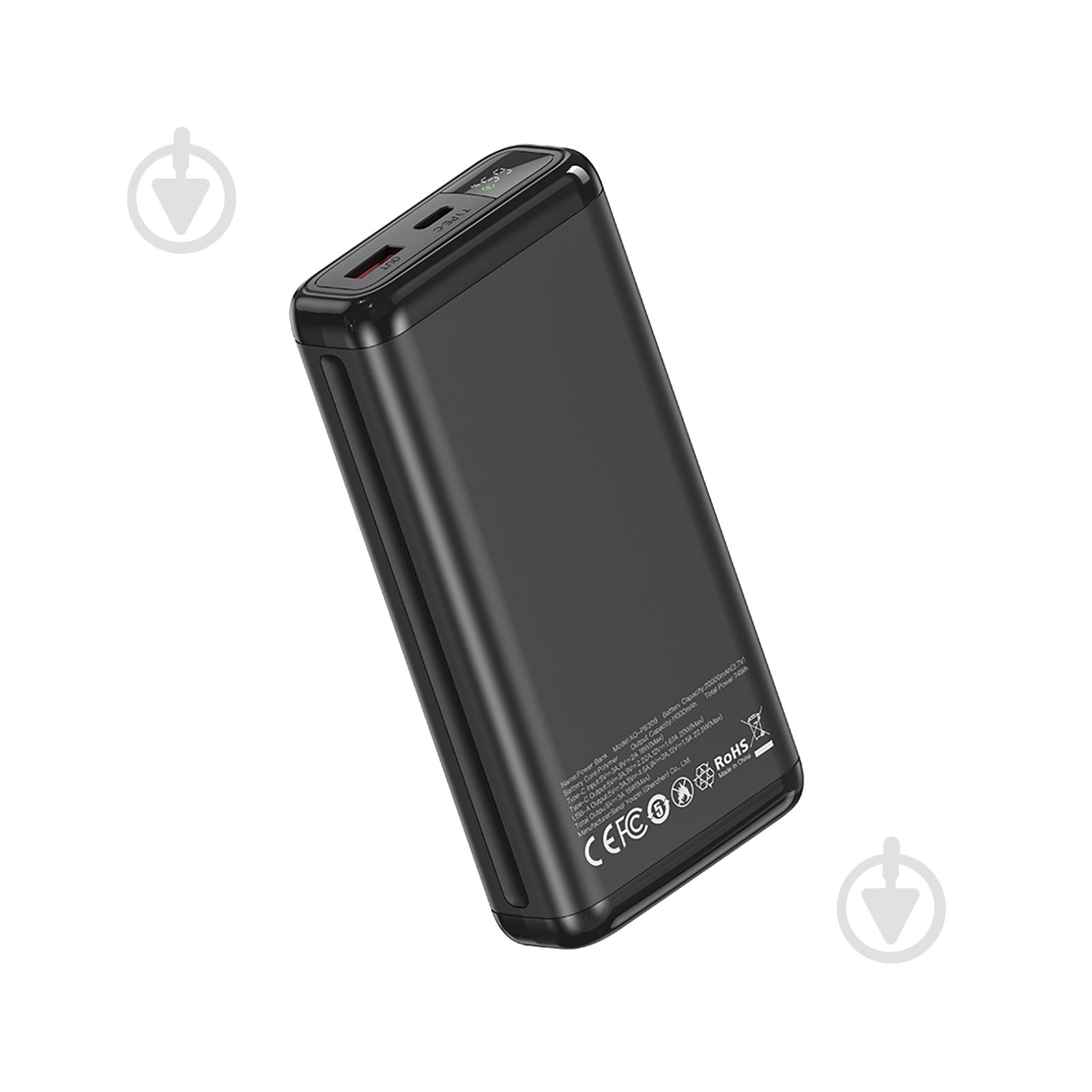 Повербанк Xo PB309 20000 mAh black (PB309.black) - фото 3