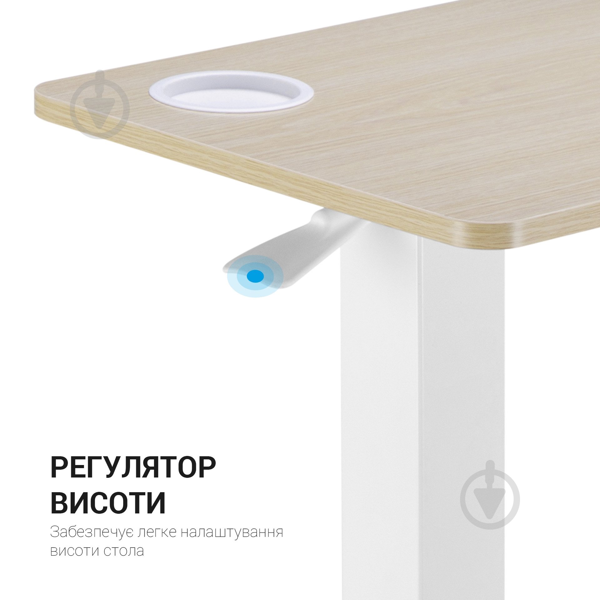 Стіл комп'ютерний OfficePro ODM366W - фото 10