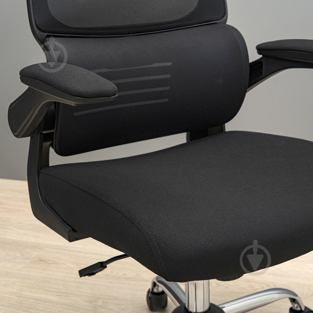 Крісло Richman Скайлайн хром М-1 чорний - фото 5 Крісло Richman Скайлайн хром М-1 чорний - фото 5