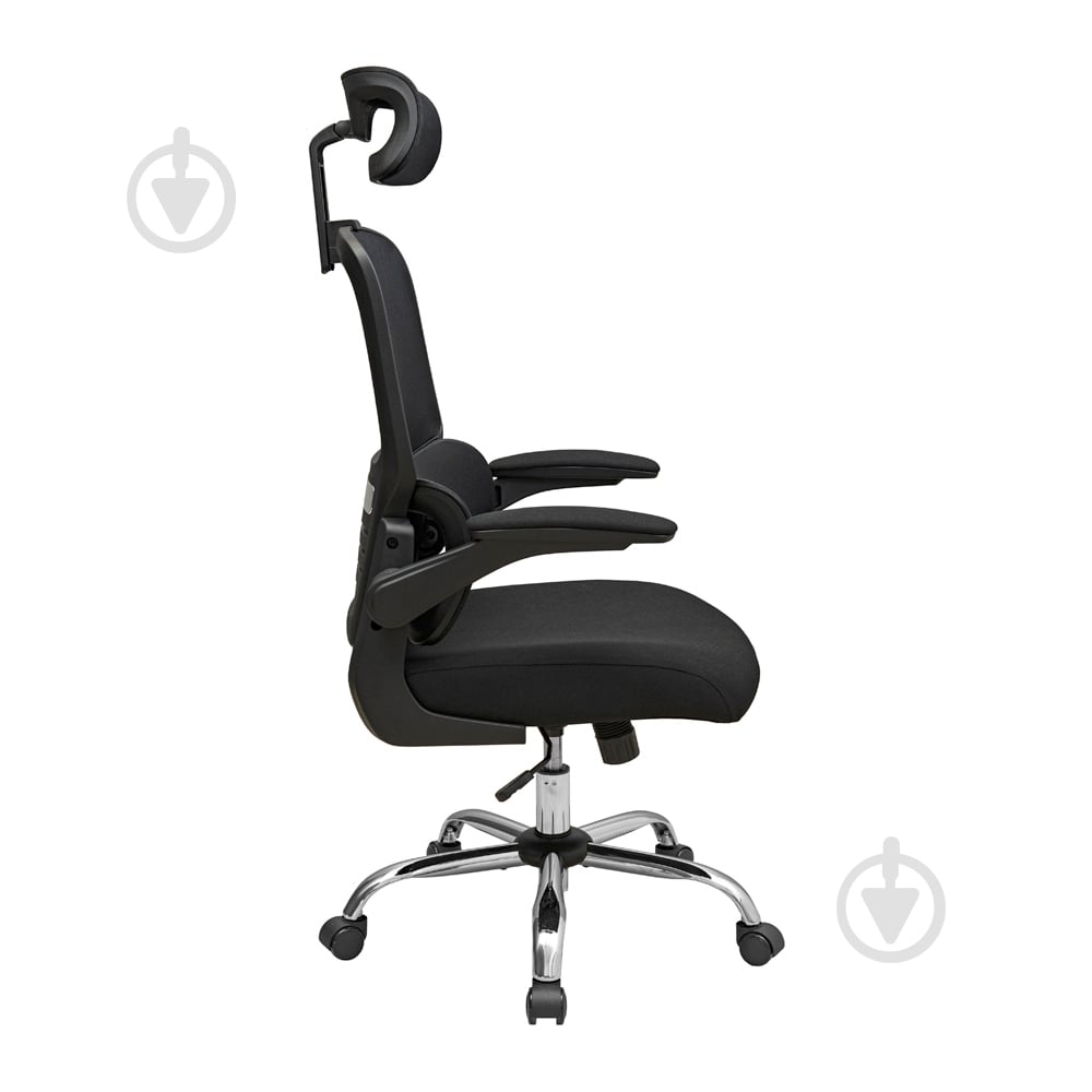 Крісло Richman Скайлайн хром М-1 чорний - фото 2 Крісло Richman Скайлайн хром М-1 чорний - фото 2