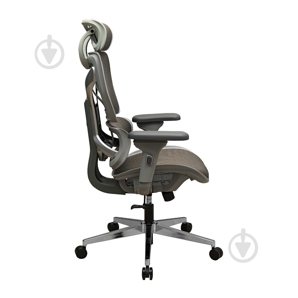 Кресло Richman Перфоманс хром / серый - фото 3