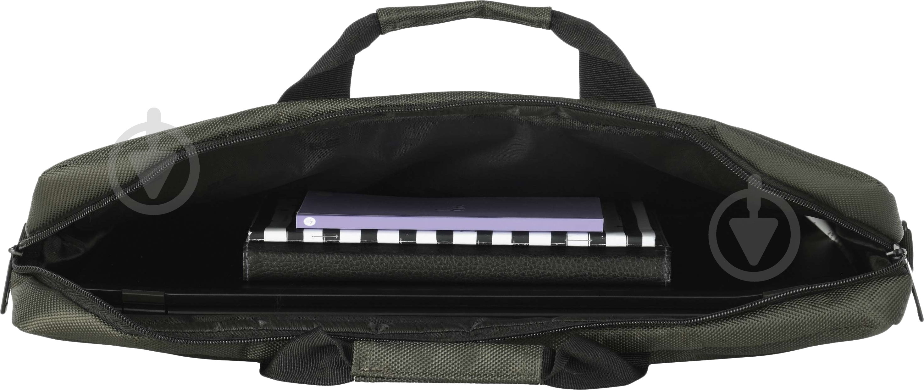 Сумка для ноутбука 2E Beginner 17.3" dark olive (2E-CBN317DO) - фото 8 Сумка для ноутбука 2E Beginner 17.3" dark olive (2E-CBN317DO) - фото 8
