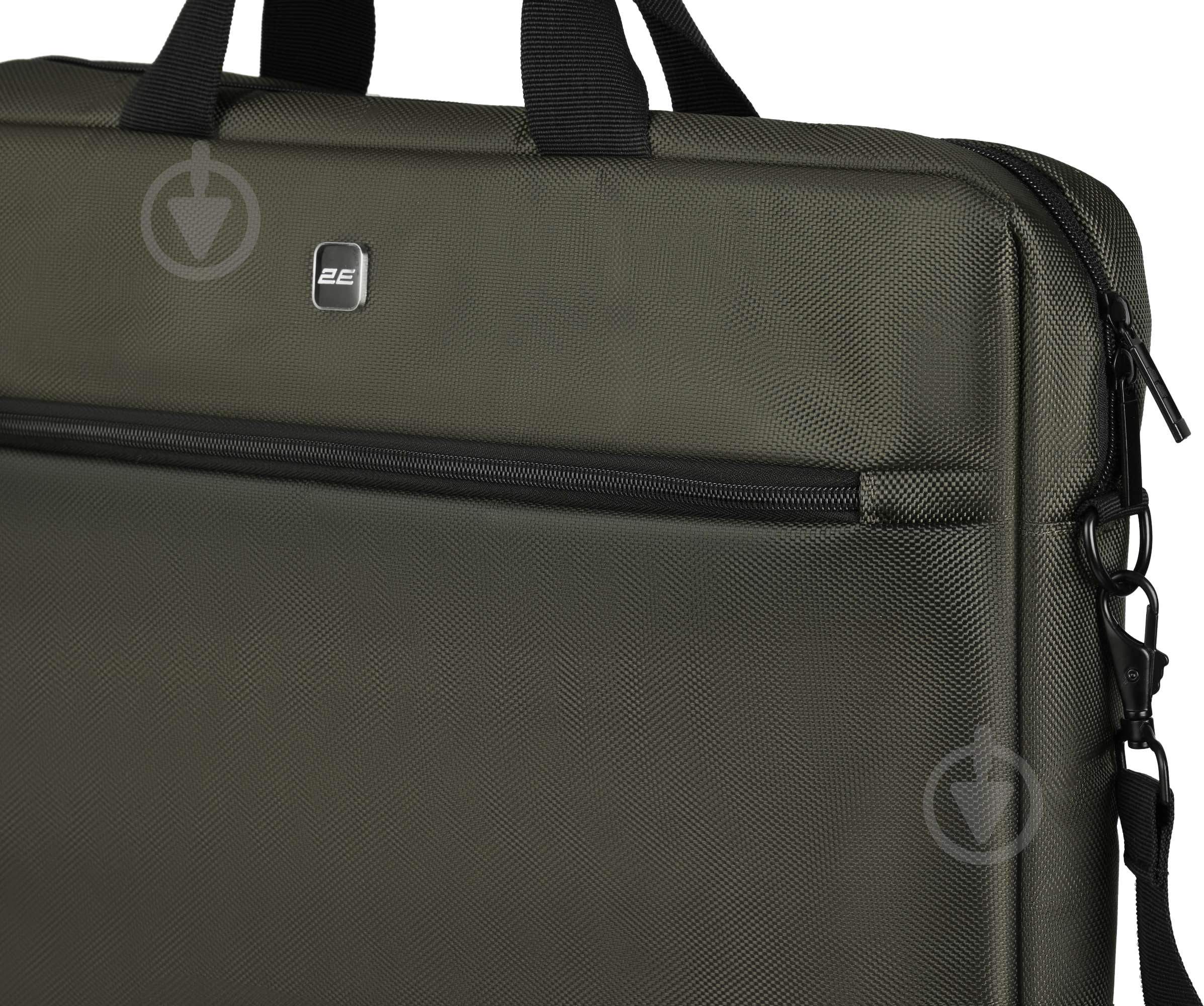 Сумка для ноутбука 2E Beginner 17.3" dark olive (2E-CBN317DO) - фото 3 Сумка для ноутбука 2E Beginner 17.3" dark olive (2E-CBN317DO) - фото 3