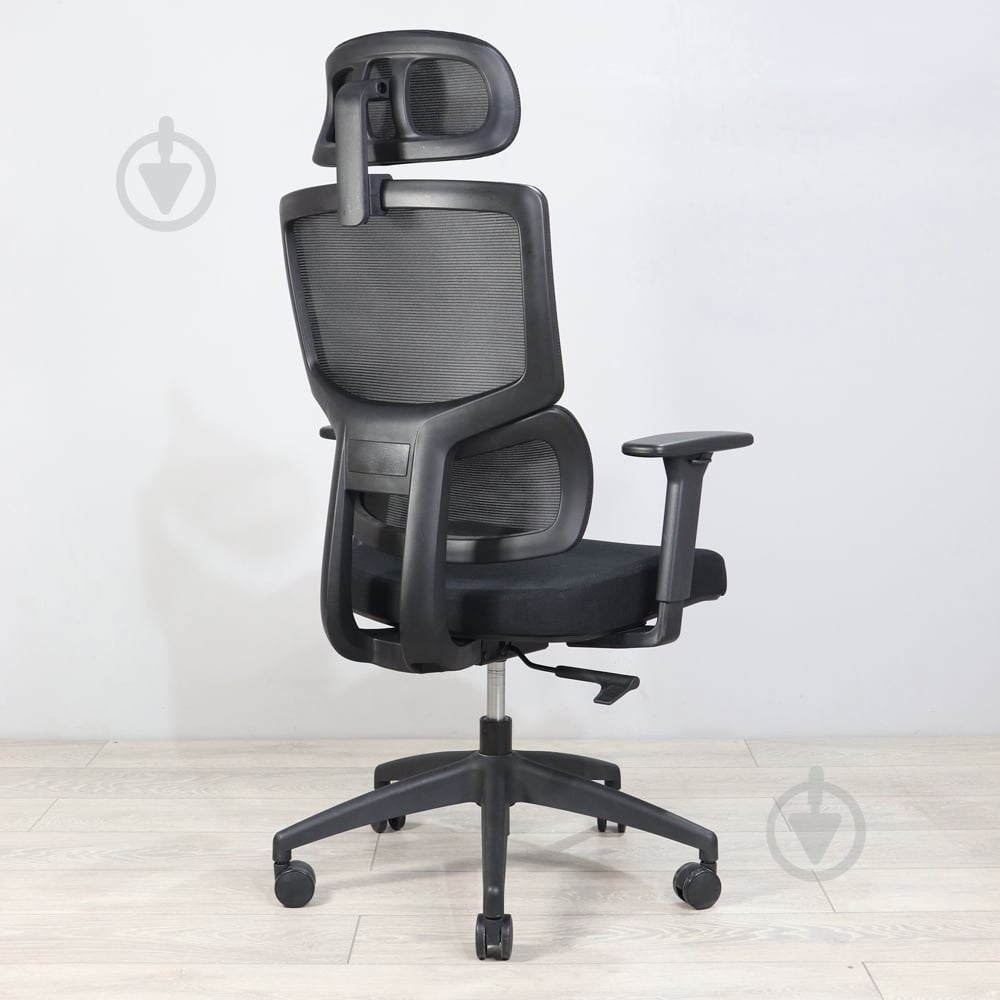 Крісло офісне Richman Концепт Пластик Синхро Сітка чорний - фото 4 Крісло офісне Richman Концепт Пластик Синхро Сітка чорний - фото 4