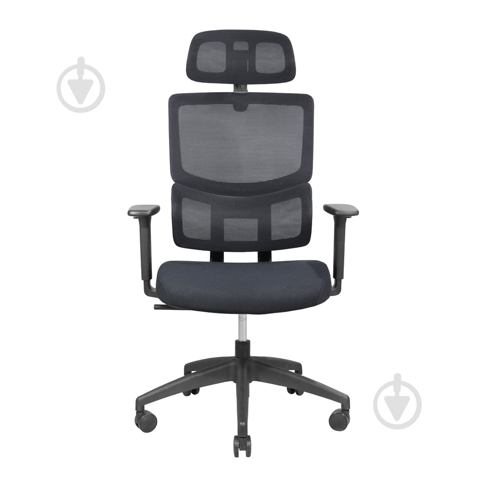 Крісло офісне Richman Концепт Пластик Синхро Сітка чорний - фото 3 Крісло офісне Richman Концепт Пластик Синхро Сітка чорний - фото 3