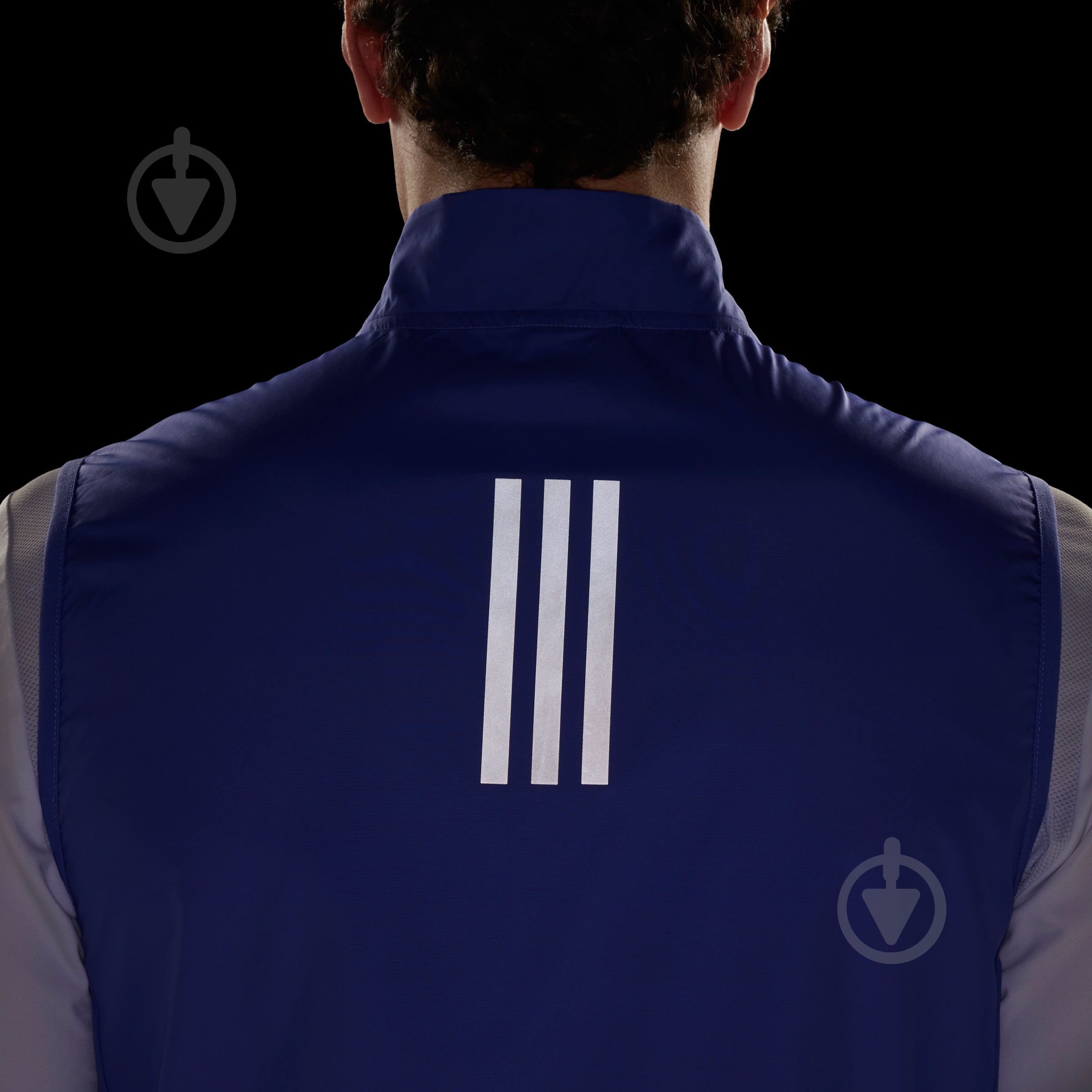 Жилет Adidas OTR B VEST IW0025 р.S синий - фото 7