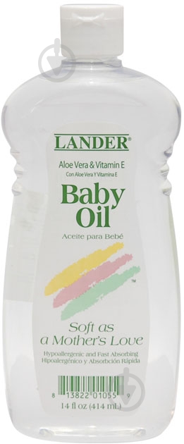 Масло Lander дитяча з Алое вера 414 мл - фото 1 Масло Lander дитяча з Алое вера 414 мл - фото 1