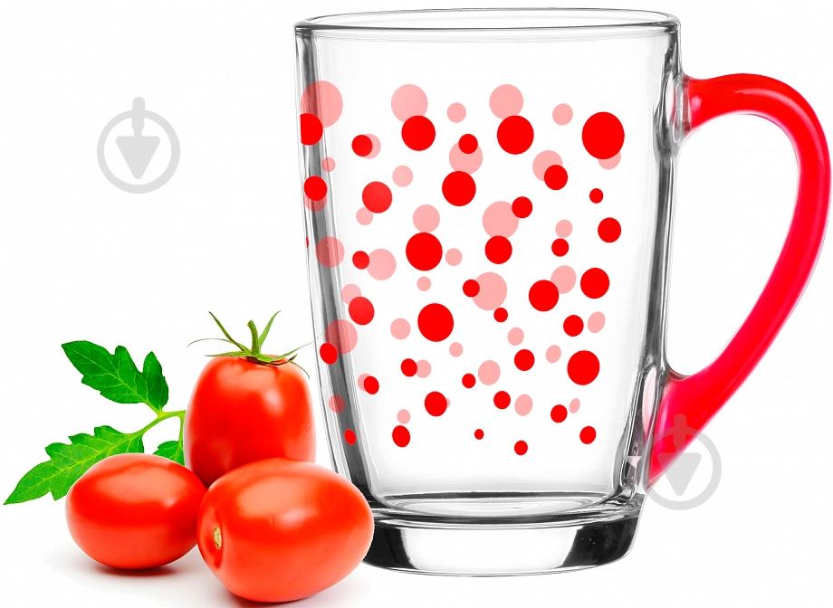 Чашка Glasmark Red Dots 300 мл 10-0052-0300-7195-17 - фото 1