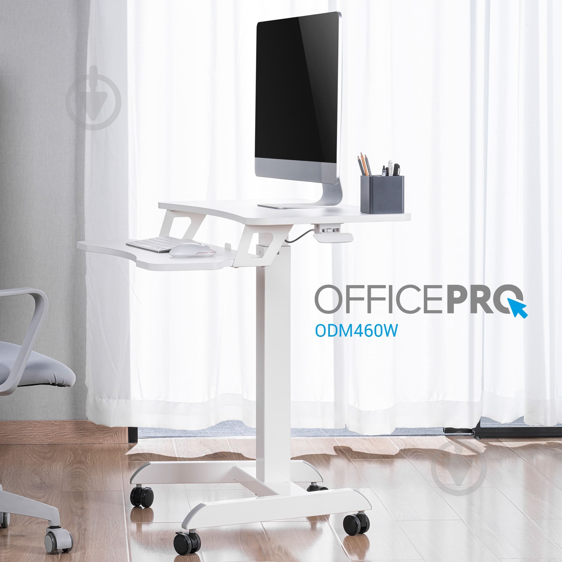 Стіл комп'ютерний OfficePro ODM460W - фото 14