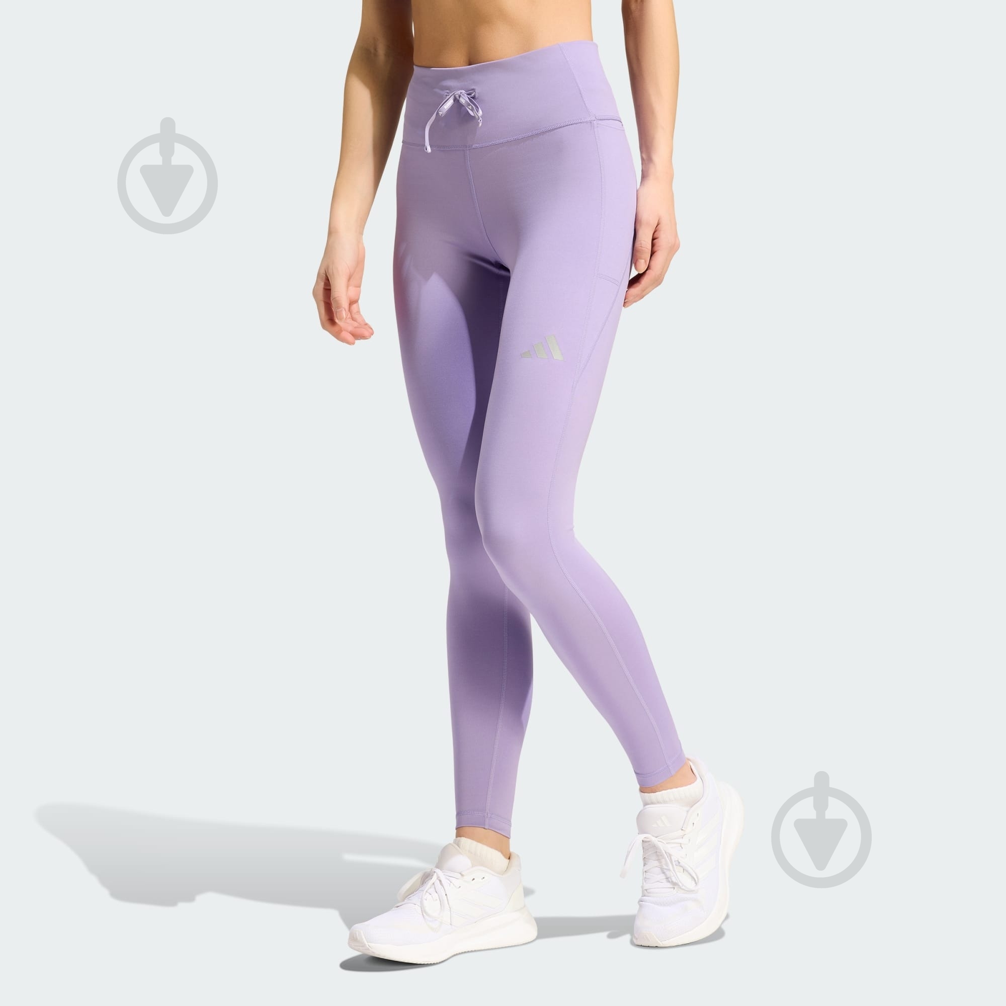 Тайтсы Adidas KQ8196 р.L фиолетовый - фото 2 Тайтсы Adidas KQ8196 р.L фиолетовый - фото 2